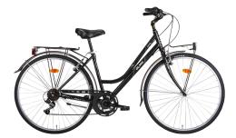 CITY BIKE OLMO BIVIO 28 DONNA SHIMANO TY21 7V NERO