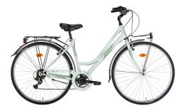 CITY BIKE OLMO BIVIO 28 DONNA SHIMANO TY21 7V VERDE