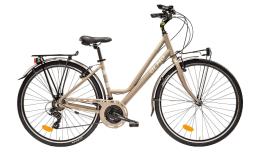 CITY BIKE OLMO BORGO 28 DONNA SHIMANO TY21 7V SABBIA