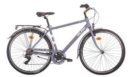 CITY BIKE OLMO BORGO 28 UOMO SHIMANO TY21 7V GRIGIO