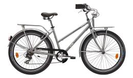 CITY BIKE OLMO DARSENA 26 DONNA SHIMANO TY-300 7V GRIGIO