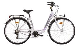 CITY BIKE OLMO MOON 28 DONNA SHIMANO TY300 7V BIANCO