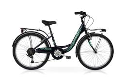 CITY BIKE SPEEDCROSS ALISEA 24 DONNA TY21 6V BLU NOTTE TIFFANY