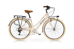 CITY BIKE SPEEDCROSS ANDROMEDA 28 DONNA TY300 6V PANNA