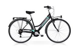 CITY BIKE SPEEDCROSS ANTARES 28 DONNA TY21 6V NERO TIFFANY