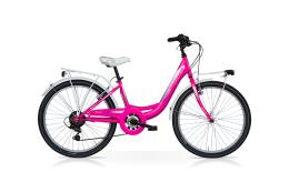 CITY BIKE SPEEDCROSS FASHION 24 TY21 6V FUCSIA