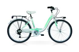 CITY BIKE SPEEDCROSS FASHION 26 DONNA TY21 6V BIANCO TIFFANY