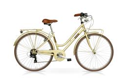 CITY BIKE SPEEDCROSS GRECALE 28 DONNA 7V SABBIA