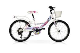 CITY BIKE SPEEDCROSS HAPPY 20 TY21 6V BIANCO