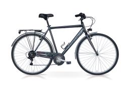 CITY BIKE SPEEDCROSS TIEMPO 28 UOMO TY21 6V ANTRACITE