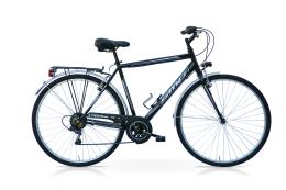 CITY BIKE SPEEDCROSS TIEMPO 28 UOMO TY21 6V NERO