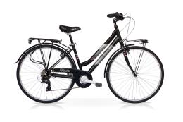 CITY BIKE SPEEDCROSS TOUWN 28 DONNA TY300 7V NERO