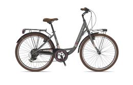 CITY BIKE TECNOBIKE ADELE 26 TY300 6V GRIGIO