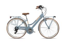 CITY BIKE TECNOBIKE BELLE EPOQUE 28 TY300 21V CELESTE