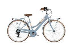 CITY BIKE TECNOBIKE BELLE EPOQUE 28 TY300 7V CELESTE