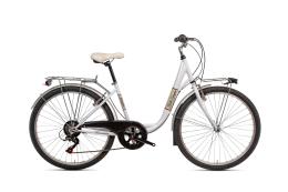 CITY BIKE TECNOBIKE DAFNE 26 TZ500 6V BIANCO