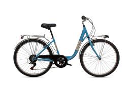 CITY BIKE TECNOBIKE DAFNE 26 TZ500 6V CELESTE