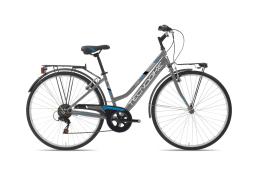 CITY BIKE TECNOBIKE LOUNGE 28 TZ500 6V GRIGIO BLU