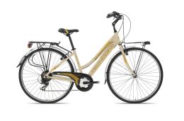 CITY BIKE TECNOBIKE MODERNA 28 TY300 7V CREMA