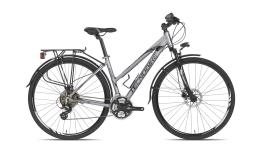 CITY BIKE TECNOBIKE NORTHCAPE LADY 28 ALTUS 21V SILVER