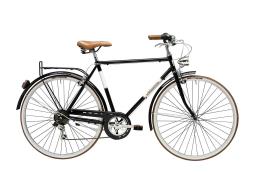 CITY BIKE VINTAGE CICLI ADRIATICA CONDORINO 28 UOMO 6V NERO