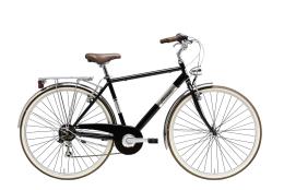 CITY BIKE VINTAGE CICLI ADRIATICA PANAREA 28 UOMO TY21 6V NERO