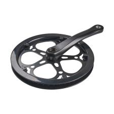 GUARNITURA BRN FAT-BIKE ALLUMINIO 52 D. 165 mm NERA