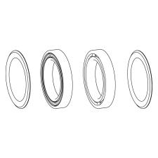 KIT CAMPAGNOLO CUSCINETTI PIU&rsquo; SCHERMI PER GUARNITURA SUPER RECORD