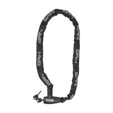 LUCCHETTO BRN BLACK MAMBA REFLECTIVE CATENA 120 cm x 6 mm NERO