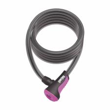 LUCCHETTO ONGUARD NEON CAVO CHIAVE 180 x 12 mm FUCSIA FLUO