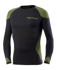 MAGLIA BIOTEX MANICA LUNGA 3D NERO GIALLO