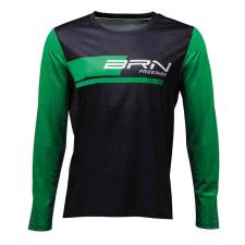 MAGLIA BRN FREERIDE MANICHE LUNGHE VERDE