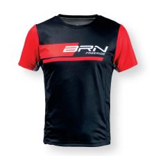 MAGLIA BRN FREERIDE NERA-ROSSA