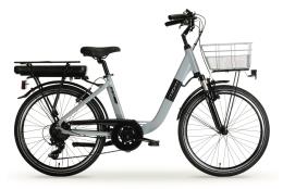 MBM RHEA 24 DONNA SHIMANO TY300 7V GRIGIO CHIARO OPACO