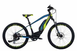 MONTANA E-JET 24 SHIMANO ACERA 7V NERO BLU LIME