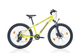 MTB BIANCHI XR24 24 DISC CK16 GIALLO ACIDO LUCIDO