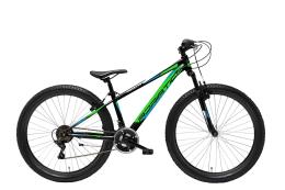 MTB CICLI ADRIATICA ROCK 27.5 TY200 18V NERO VERDE