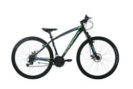 MTB COPPI REACTION 29 SHIMANO TY21 21V NERO VERDE