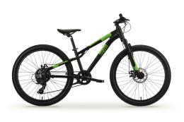 MTB MBM SLOPE 24 SHIMANO M 315 7V NERO OPACO LIME