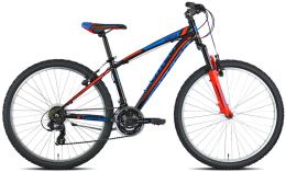 MTB TORPADO EARTH 26 UOMO TZ500 21V NERO ROSSO OPACO