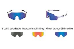 OCCHIALI BRN ZX11 POLARIZZATI BIANCHI NERI