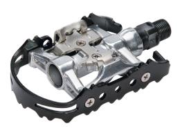 PEDALI  BRN SGANCIO DUAL FUNCTION SILVER