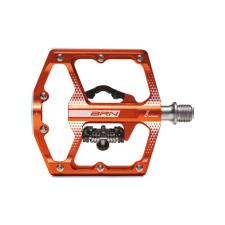 PEDALI BRN LINX ALLUMINIO CNC ARANCIO