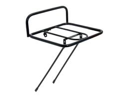 PORTACESTO BRN ANTERIORE MESSENGER IN ACCIAO NERO