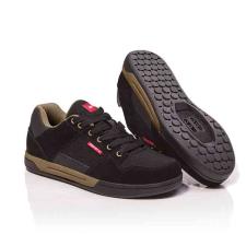 PSCARPE BRN FLAT NERE VERDI