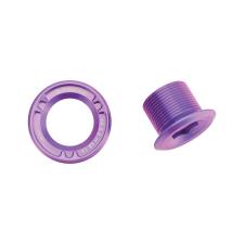 VITE S-PARTS IN TITANIO VIOLA PER GUARNITURA SRAM DUB