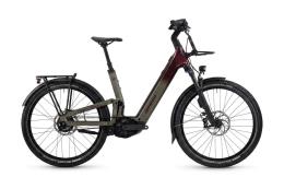 WINORA SINUS FS R5F PRO LOW 28 NEXUS 5V SAND DEEP RED